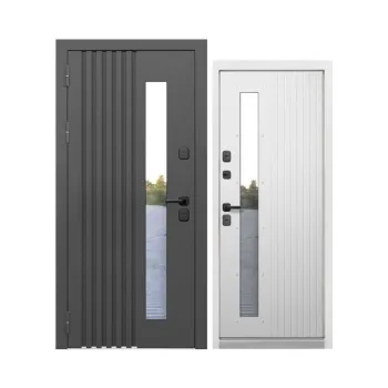 Изображение товара Входная дверь Luxor Termo Reika 960 мм с терморазрывом и стеклопакетом Муар Изображение товара Входная дверь Luxor Termo Reika 960 мм с терморазрывом и стеклопакетом Муар