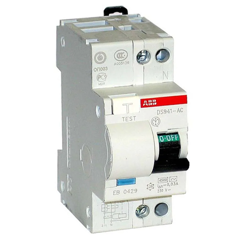 Дифф. автомат. 1п+N 2мод. 40А ABB_1