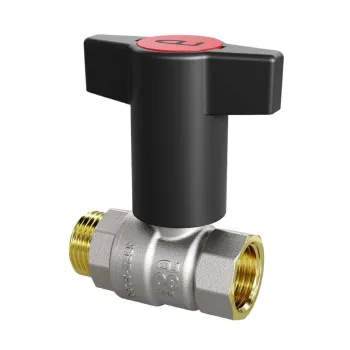 Кран шаровый 3/4" НР-ВР т-рукоятка LD Pride