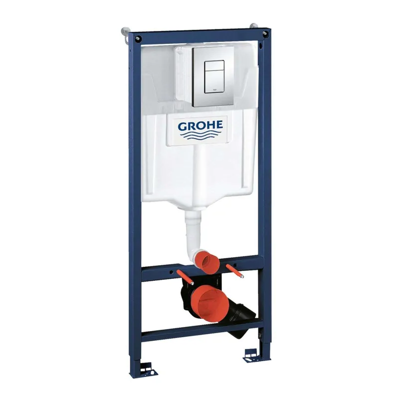 Инсталляция для унитаза Grohe Rapid SL 3 в 1 с кнопкой Skate Cosmopolitan хром_1