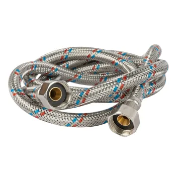 Изображение товара Гибкая подводка для воды Aqualink 1/2 ВР-ВР 150 см Изображение товара Гибкая подводка для воды Aqualink 1/2 ВР-ВР 150 см