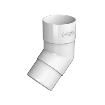 Колено трубы 135° Технониколь ТН белое