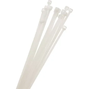 Изображение товара Нейлоновые хомуты 2,5х150 мм белые 100 шт унивесальный монтажный аксессуар АС РемХомут Изображение товара Нейлоновые хомуты 2,5х150 мм белые 100 шт унивесальный монтажный аксессуар АС РемХомут