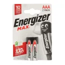 Батарейка алкалиновая Energizer Мах AAA - 2 шт на блистере_1
