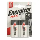 Батарейка алкалиновая Energizer Мах C - 2 шт на блистере_1
