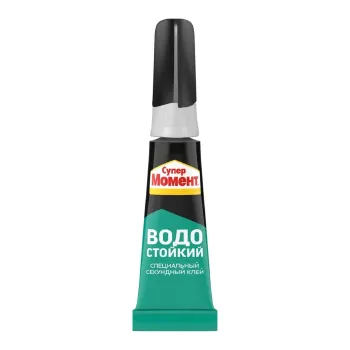 Изображение товара Клей универсальный водостойкий СуперМомент 3 г - быстрое склеивание и надежность Изображение товара Клей универсальный водостойкий СуперМомент 3 г - быстрое склеивание и надежность