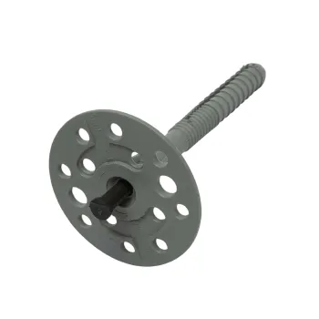 Изображение товара Дюбель для теплоизоляции Tech-Krep 10х100 мм IZO с пластиковым гвоздем Изображение товара Дюбель для теплоизоляции Tech-Krep 10х100 мм IZO с пластиковым гвоздем