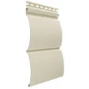 Сайдинг виниловый Docke Premium БлокХаус 1,1х243мм сливки 3,6м_1