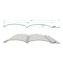 Сайдинг виниловый Docke Premium БлокХаус 1,1х243мм сливки 3,6м_2