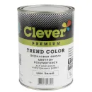 Эмаль акриловая универсальная Clever белая полуматовая 1кг_1