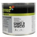 Эмаль акриловая универсальная Clever серая полуматовая 2кг_3