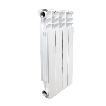Изображение товара Алюминиевый радиатор Теплоотдача 4 секции 500 мм белый для отопления помещений Изображение товара Алюминиевый радиатор Теплоотдача 4 секции 500 мм белый для отопления помещений