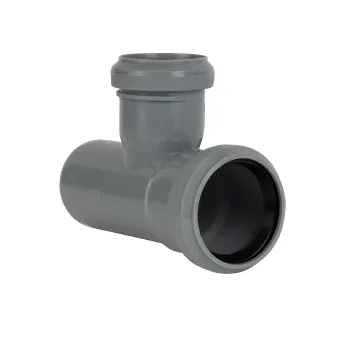 Изображение товара Тройник канализационный 50х40мм 87° RTP для внутренней канализации Изображение товара Тройник канализационный 50х40мм 87° RTP для внутренней канализации