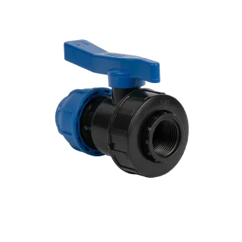 Изображение товара Кран шаровой ПНД компрессионный 25х3/4" ВР RTP для водопровода Изображение товара Кран шаровой ПНД компрессионный 25х3/4" ВР RTP для водопровода