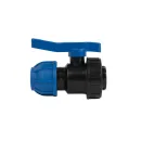 Кран шаровой ПНД компрессионный 25х3/4" ВР_2