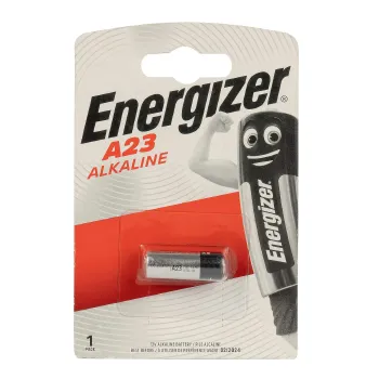 Изображение товара Батарейка алкалиновая Energizer А23 1 шт в блистере Изображение товара Батарейка алкалиновая Energizer А23 1 шт в блистере