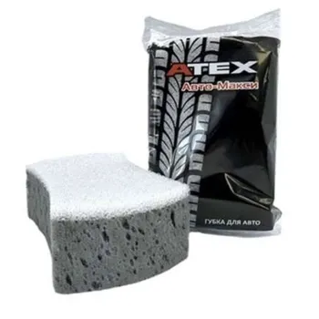 Изображение товара Губка поролоновая Atex для очистки и уборки высокого качества Изображение товара Губка поролоновая Atex для очистки и уборки высокого качества