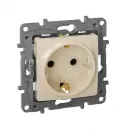 Механизм розетки 1-местной Legrand Etika, слоновая кость_2