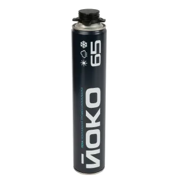 Изображение товара Пена монтажная Yoko всесезонная профессиональная 750 мл для внутренних и наружных работ Изображение товара Пена монтажная Yoko всесезонная профессиональная 750 мл для внутренних и наружных работ