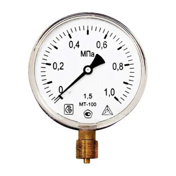 Изображение товара Манометр радиальный 100мм 1/2 10 бар МТ-100 Багория надежный измерительный прибор Изображение товара Манометр радиальный 100мм 1/2 10 бар МТ-100 Багория надежный измерительный прибор
