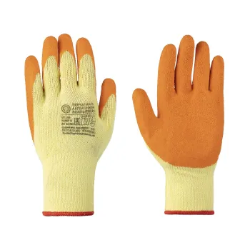 Изображение товара Трикотажные перчатки с латексным покрытием для защиты и сцепления Изображение товара Трикотажные перчатки с латексным покрытием для защиты и сцепления