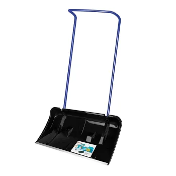 Изображение товара Движок для уборки снега на колесах Бедуин 80х44 с металлической ручкой Изображение товара Движок для уборки снега на колесах Бедуин 80х44 с металлической ручкой