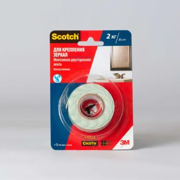 Лента монтажная двухсторонняя для зеркал 19х1500мм 4003-1915 Scotch