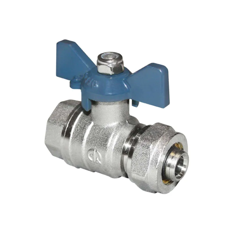 Кран шаровый обжим 20х1/2" ВР (для мп систем) AQualink_1