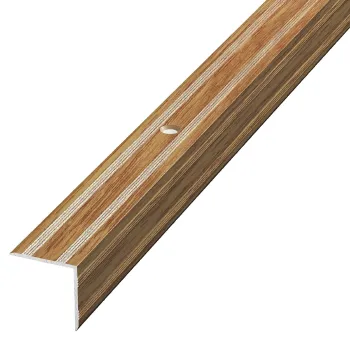 Изображение товара Угловой профиль ПУ дуб 20x900 мм алюминий декоративный бежевый Bonkeel Изображение товара Угловой профиль ПУ дуб 20x900 мм алюминий декоративный бежевый Bonkeel