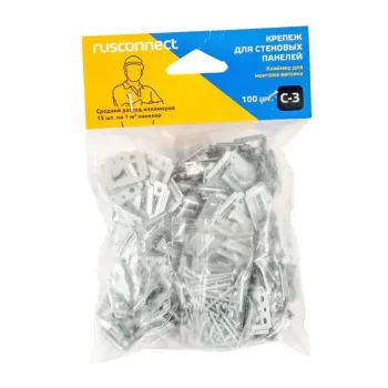 Изображение товара Крепеж для мдф панелей 3 мм с гвоздями 100 шт - быстрый монтаж и надежность Изображение товара Крепеж для мдф панелей 3 мм с гвоздями 100 шт - быстрый монтаж и надежность