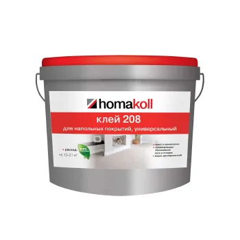 Клей для линолеума и текстильных покрытий Homakoll 208 1,3кг