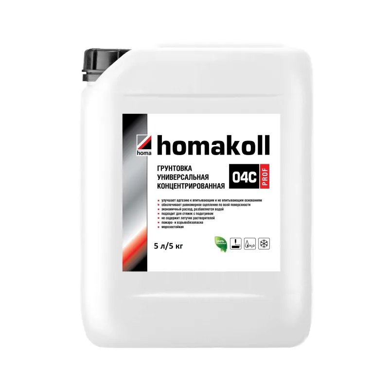 Грунтовка концентрат (1:3) Homakoll 04C Prof морозостойкая 5 л_1
