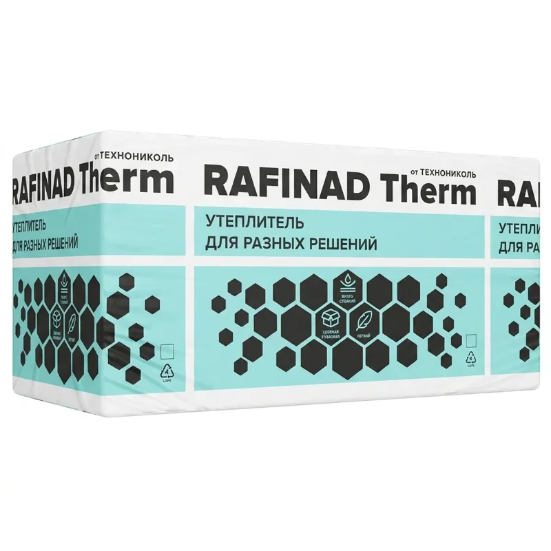 Плита пенополистирольная 50мм Rafinad Therm 1200х600мм 0,72м²_1