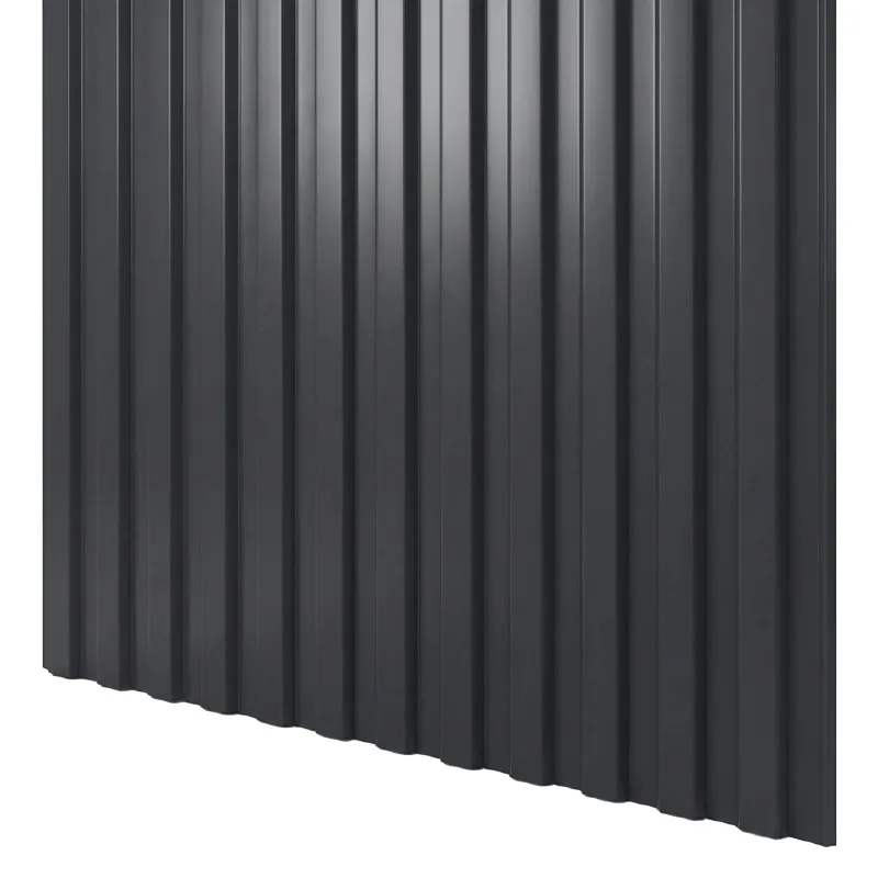 Профнастил МП20 1150x3000мм 0,45мм (RAL 7024) серый графит_1
