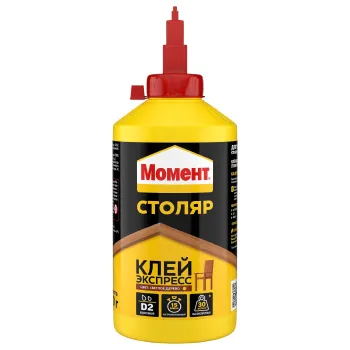 Изображение товара Клей Момент Столяр Экспресс 750 г водостойкий для дерева и бумаги Изображение товара Клей Момент Столяр Экспресс 750 г водостойкий для дерева и бумаги