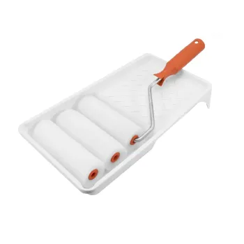 Изображение товара Набор для покраски откосов Decor валик поролоновый 100 мм и аксессуары Изображение товара Набор для покраски откосов Decor валик поролоновый 100 мм и аксессуары