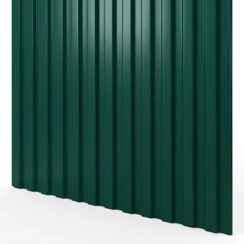 Изображение товара Профнастил МП-20 1150x2000 мм 0, 45 мм зеленый мох - универсальный металлический лист для кровли и ф Изображение товара Профнастил МП-20 1150x2000 мм 0, 45 мм зеленый мох - универсальный металлический лист для кровли и ф