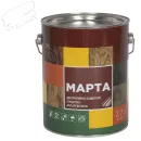 Деревозащитное средство Марта бесцветное полуматовое 2,7л_1