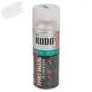 Грунт-эмаль по ржавчине аэрозольная Kudo белая (RAL 9003) матовая 0,52л_1