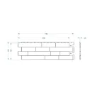 Панель фасадная Docke Stein 400х1098мм янтарная_3