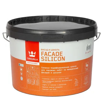 Краска фасадная Fasade Silicon глубокоматовая 9л Tikkurila