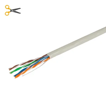 Изображение товара Кабель UTP 4х2х24AWG категории 5e медь 305м на отрез Изображение товара Кабель UTP 4х2х24AWG категории 5e медь 305м на отрез