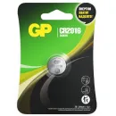 Батарейка литиевая дисковая CR2016 GP Lithium 1шт_1
