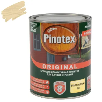 Декоративно-защитное средство для дерева Pinotex Original (база C) полуматовое 0,84л