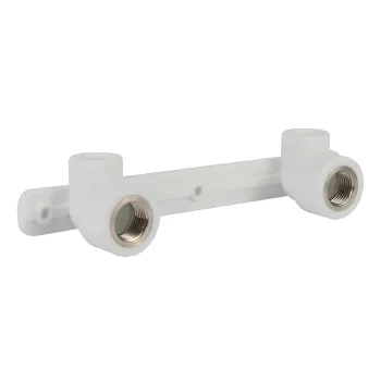 Изображение товара Угольник полипропиленовый двойной 20х1/2 90° ВР комбинированный RTP Изображение товара Угольник полипропиленовый двойной 20х1/2 90° ВР комбинированный RTP