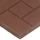 Плитка тротуарная Кирпичик\Калифорния 300х300х30мм коричневая_4