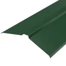 Планка конька плоского 150х150х2000мм 0,45мм (RAL 6005) зеленый мох_1