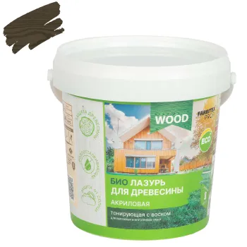 Изображение товара Лазурь акриловая защитно-красящая Farbitex Профи Wood 0,9л Изображение товара Лазурь акриловая защитно-красящая Farbitex Профи Wood 0,9л