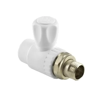 Изображение товара Полипропиленовый кран RTP 25х3/4" для радиаторов прямой Изображение товара Полипропиленовый кран RTP 25х3/4" для радиаторов прямой