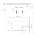 Ванна акриловая Triton Стандарт 120x70см_5